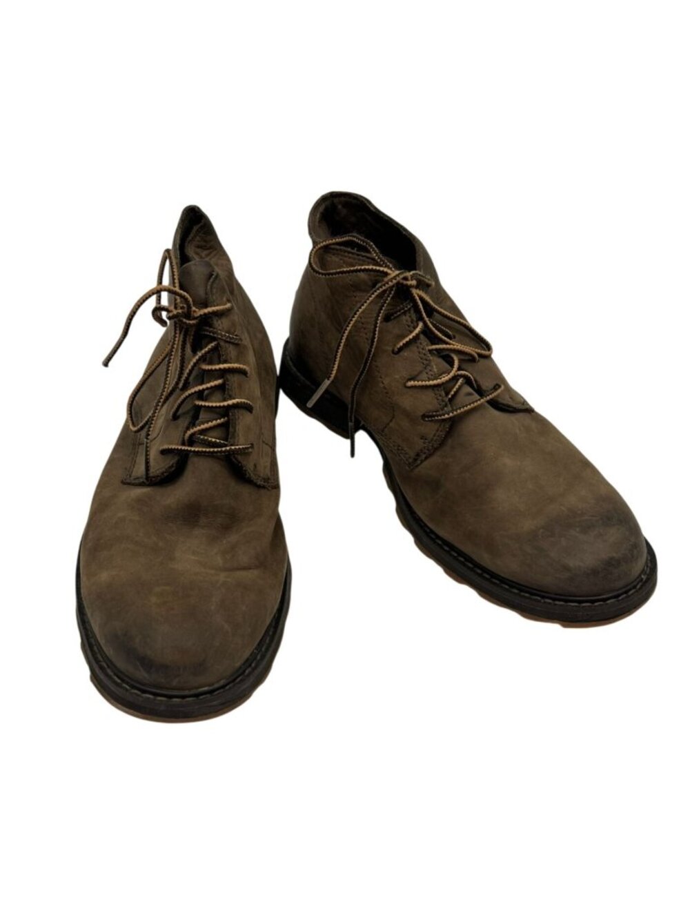 Sorel Mens Madson Chukka Leather Boots Size 10 Brown Lace Up Waterproof Casual